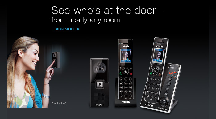See who's at the door—from nearly any room - IS7121-2
