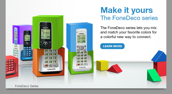 Make it yours - The FoneDeco Series