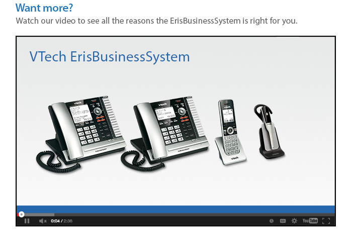 Want more?
Watch our video to see all the reasons the ErisBusinessSystem is right for you.