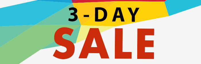3-DAY SALE