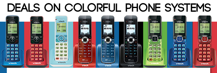 Deals on colorful phone systems
