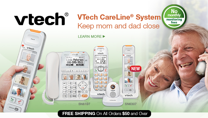 VTech CareLine® System Keep mom and dad close - SN6197 and SN6307