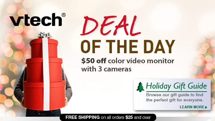 $50 off color video monitor with 3 cameras 