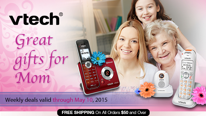 Great gifts for Mom - Weekly deals valid through May 10, 2015