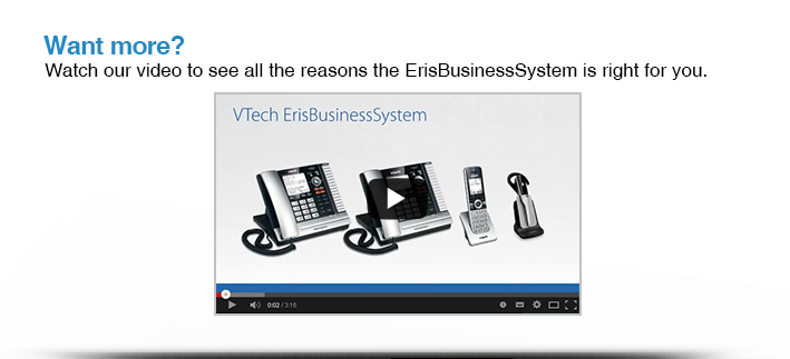 Want more?
Watch our video to see all the reasons the ErisBusinessSystem is right for you.