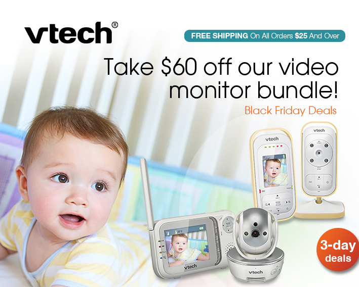 Take $60 off our video monitor bundle!