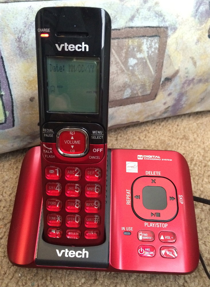 Valentine's Day Red Vtech DECT 6.0 Cordless Phone System & #Giveaway
