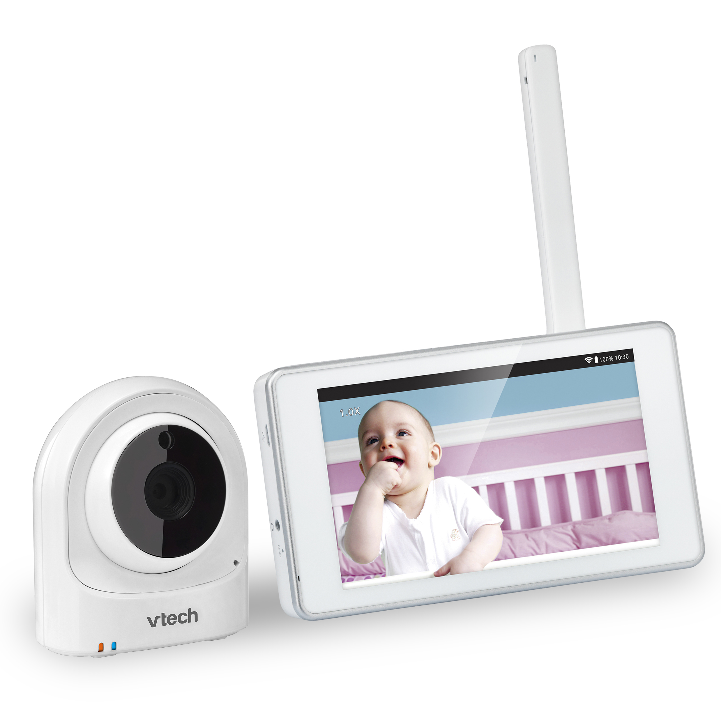 Expandable Wireless HD Video Baby Monitor with 1 Wi-Fi