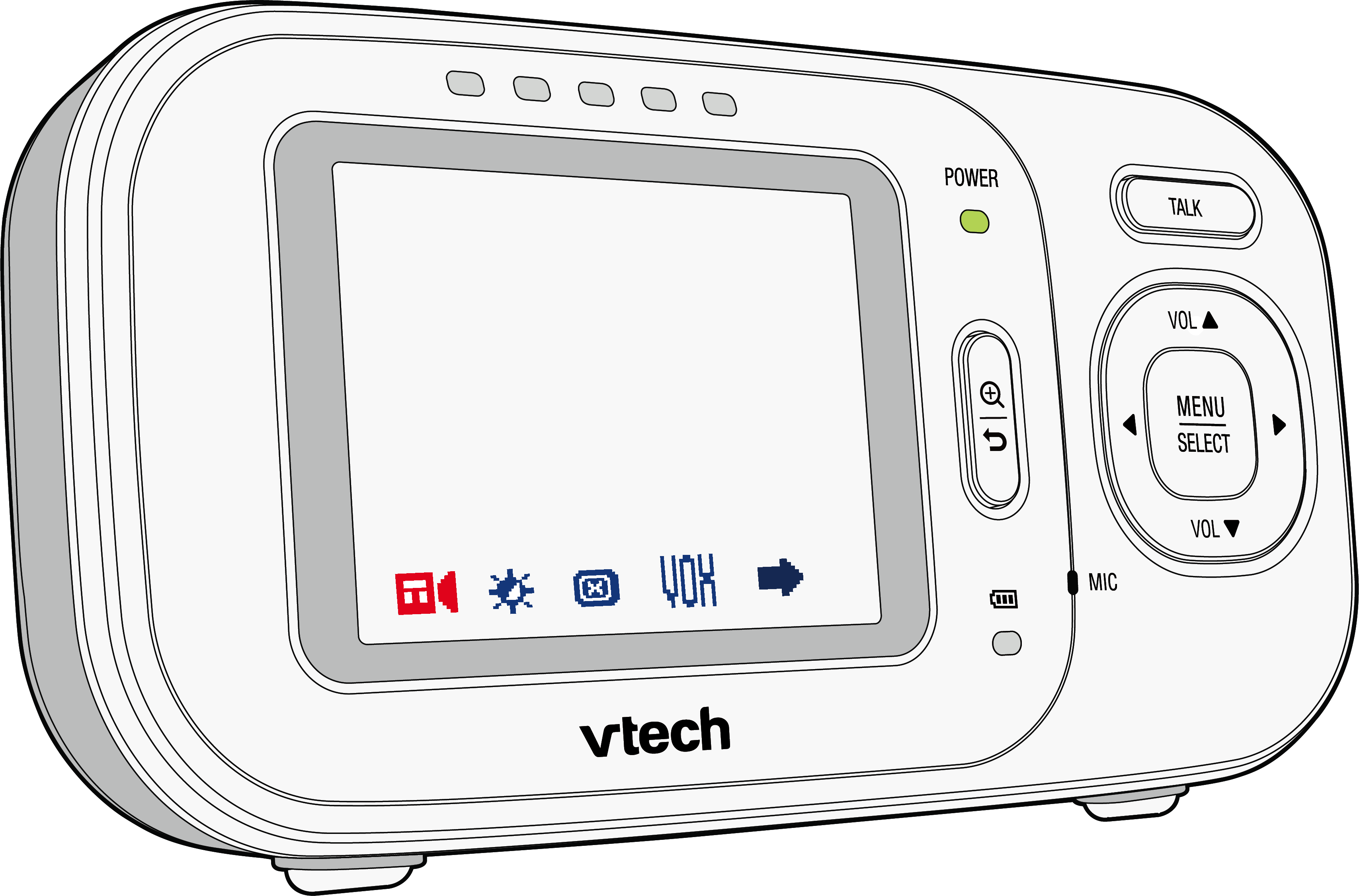 VTECH Baby Monitor Video - Color VM2251