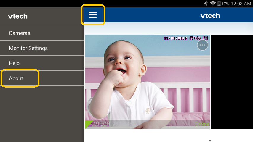 vtech vm981 camera only